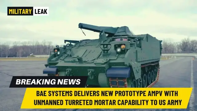 Video thumbnail for US Army Yuma Proving Ground Testing NeMo Modular Turreted Mortar System (MTMS)