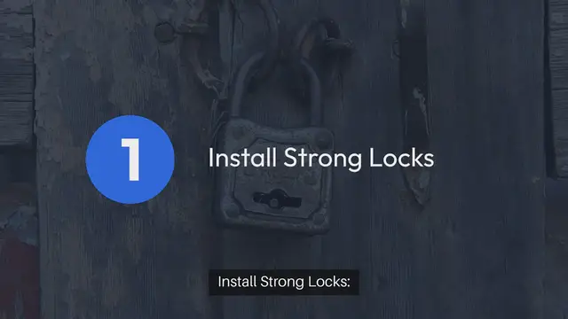 Video thumbnail for Home Security Tips For Vacation Cabins