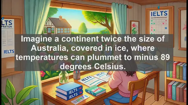 Video thumbnail for 2000 Must Know IELTS 9.0 Vocabulary - Antarctic: Exploring the Icy Realm of Earth's Southernmost Region