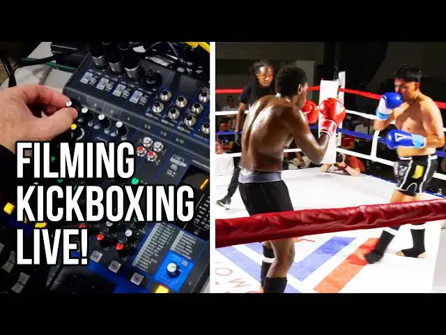 Video thumbnail for Freelance Gig Setup: Kickboxing Live Stream Production