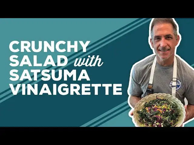 Video thumbnail for Love & Best Dishes: Crunchy Salad with Satsuma Vinaigrette Recipe | Fall Salad with Mandarin Oranges