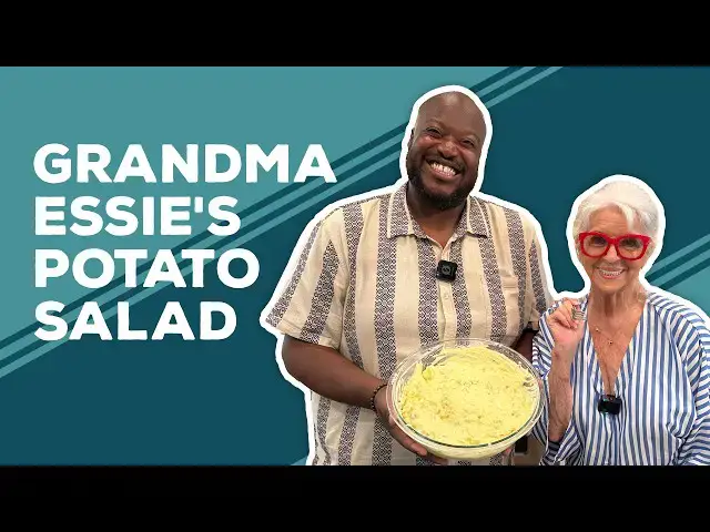 Video thumbnail for Love & Best Dishes: Grandma Essie's Potato Salad Recipe | Father's Day Dinner Menu Ideas