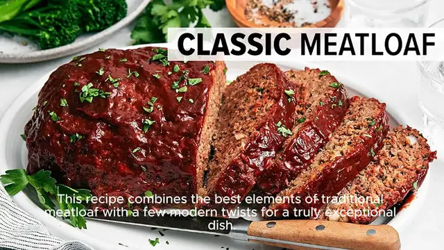 Video thumbnail for best ever meatloaf recipe