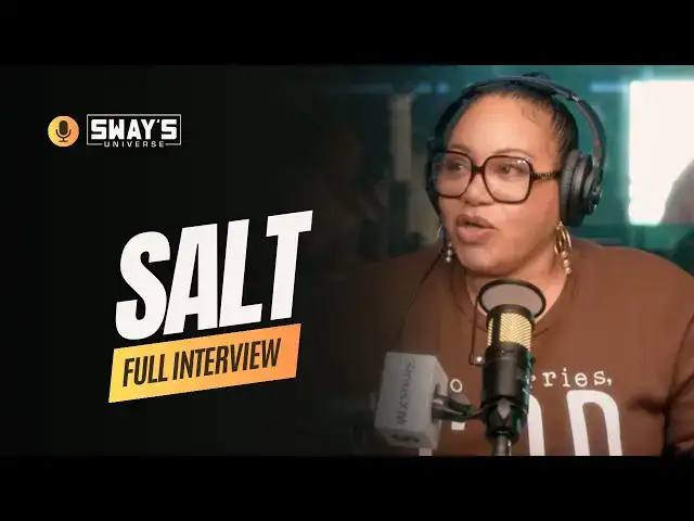 Video thumbnail for Hip-Hop Icon Salt Talks Rock Hall Induction & New Music | SWAY’S UNIVERSE