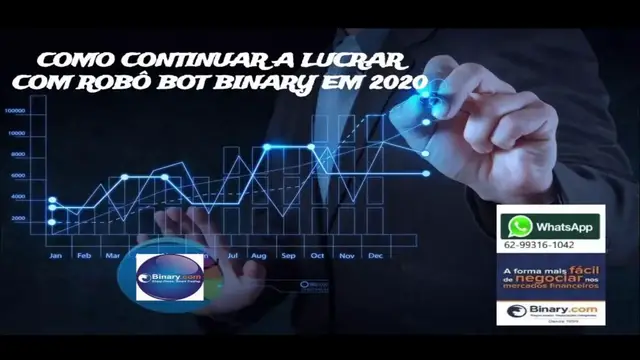 Video thumbnail for {NOVO} COMO CONTINUAR A LUCRAR COM ROBÔ BOT BINARY DERIV EM 2020