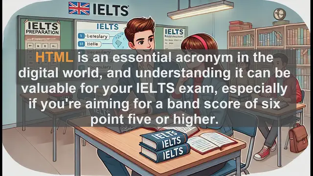 Video thumbnail for 2500 Must Know IELTS 6.5 Vocabulary - HTML Explained: Key Facts for IELTS Success
