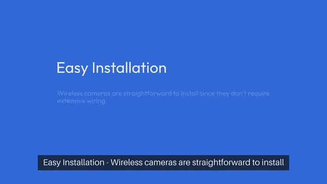 'Video thumbnail for Wireless Security Cameras'