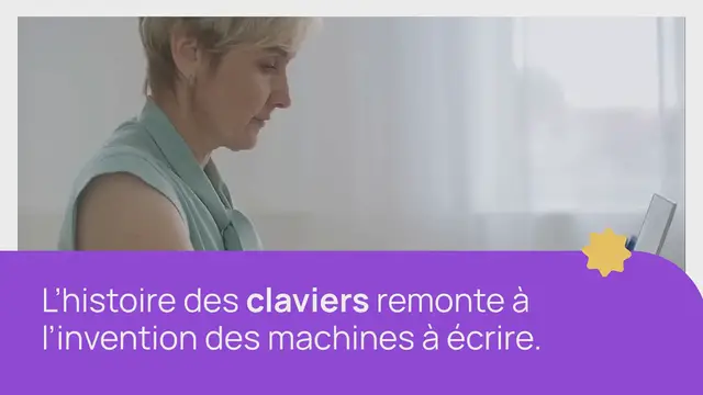 Video thumbnail for Histoire des claviers La révolution de la mise en page depuis 1868: