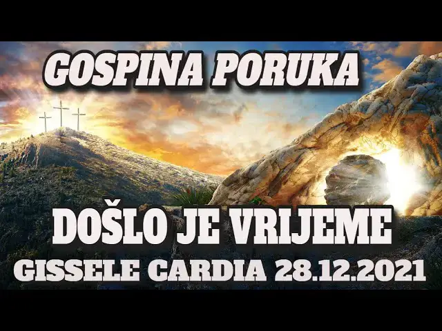 Video thumbnail for GOSPINA PORUKA -DOŠLO JE VRIJEME GISSELE CARDIA 28.12.2021