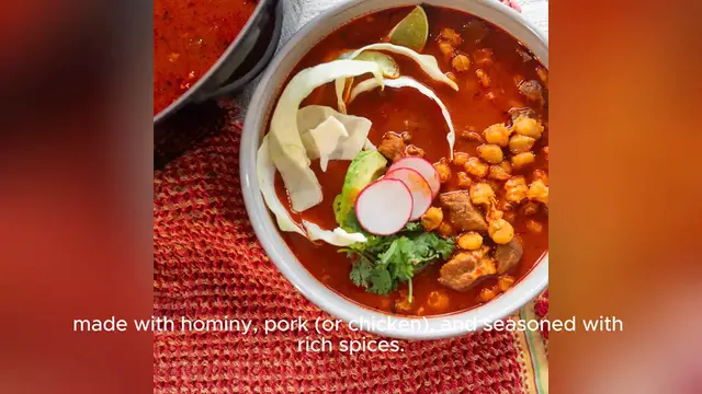Video thumbnail for posole recipe