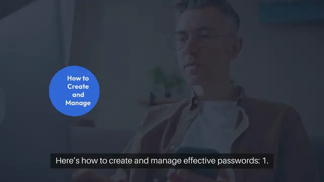 Video thumbnail for Using Strong Passwords for Devices