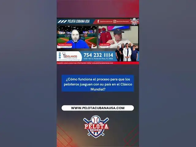 Video thumbnail for ¿Cómo funciona el proceso para que los peloteros jueguen con su país en el Clásico Mundial?