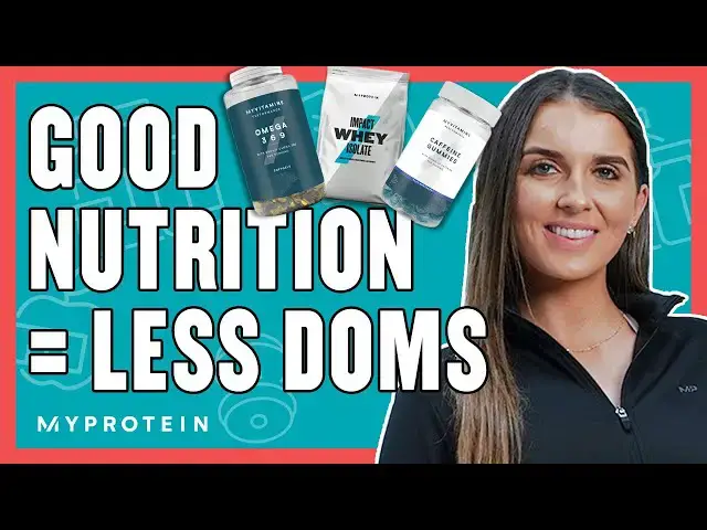 Video thumbnail for How To Reduce DOMS With Nutrition (Muscle Soreness) | Nutritionist Explains... | Myprotein