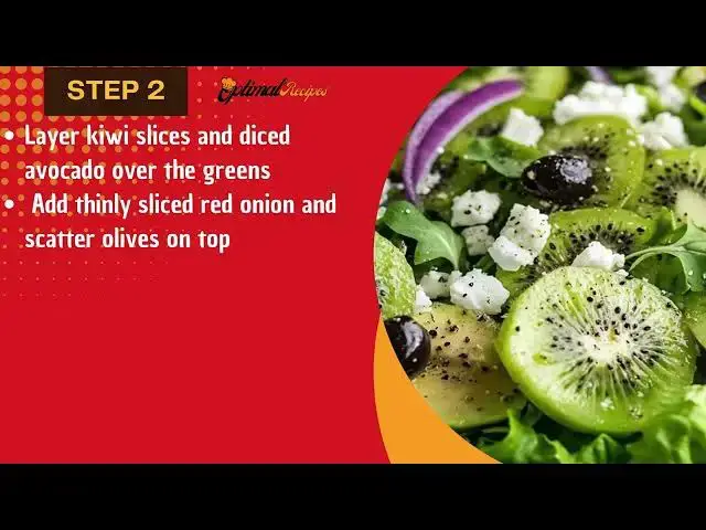 Video thumbnail for Kiwi Avocado Feta Salad – 5-Minute Fresh Meal Idea