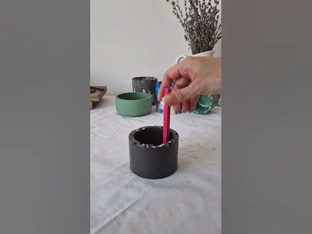 'Video thumbnail for Making of "The Glass" candle Proudly handcrafted in Rom芒nia 馃嚪馃嚧 #weecandles'