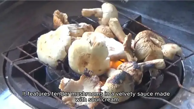 'Video thumbnail for Mushroom Stroganoff'