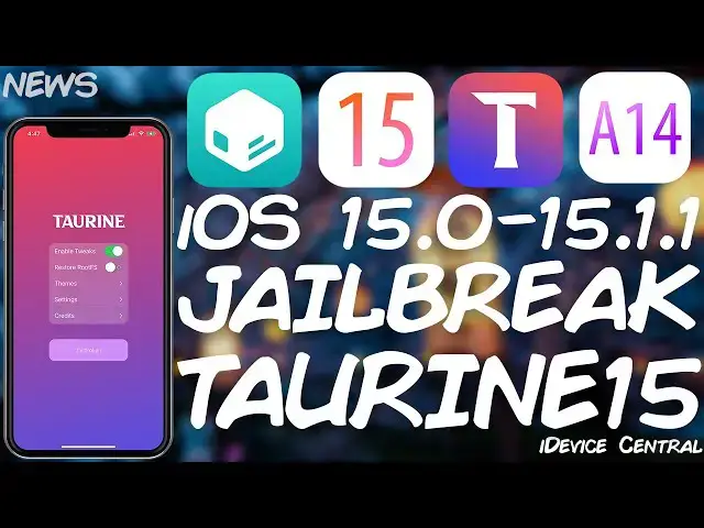 Video thumbnail for Taurine JAILBREAK For iOS 15: Major Progress & A12-A15 News (Taurine15 Jailbreak)