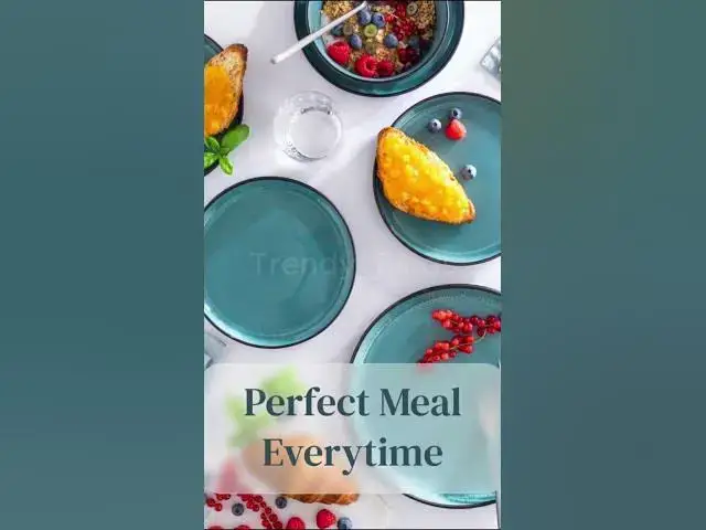 Video thumbnail for Upgrade Your Table in 30 Seconds | 16-Piece Stoneware Dinnerware Set Review
