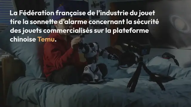 Video thumbnail for Attention à ces jouets vendus sur Temu !