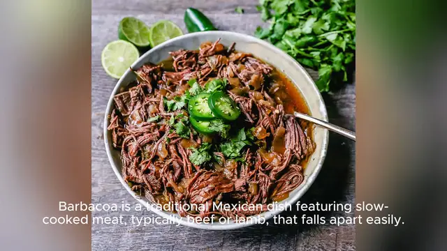 Video thumbnail for barbacoa recipe