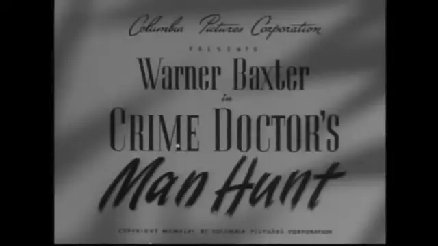 Video thumbnail for Crime Doctor's Man Hunt (1946)