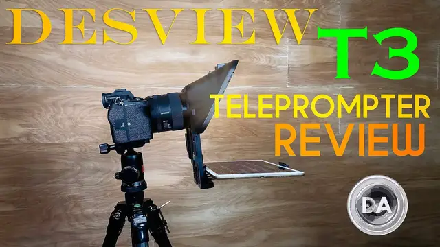 'Video thumbnail for Desview (Bestview) T3 Bargain Teleprompter Review (for Tablets)'