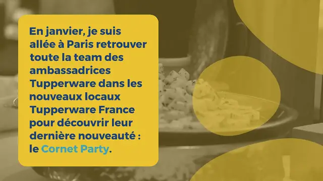 Video thumbnail for Cornet Party Tupperware