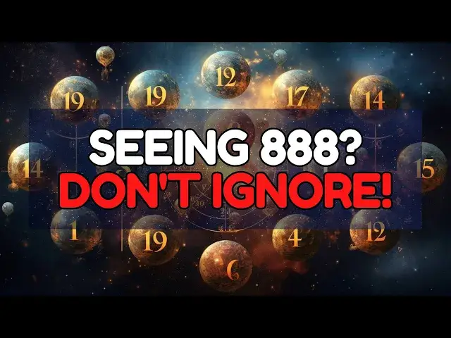Video thumbnail for 888 Cosmic Message For You. What Does It Mean?