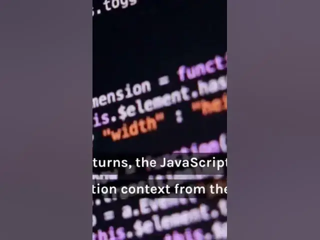 Video thumbnail for Understanding the Call Stack in JavaScript | #JavaScript #CallStackExplained #javascipt