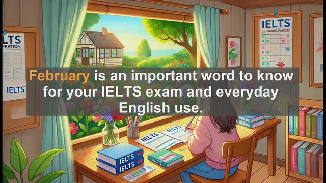 Video thumbnail for 2500 Must Know IELTS 5.5 Vocabulary - February: Pronunciation, Meaning, and Usage for IELTS