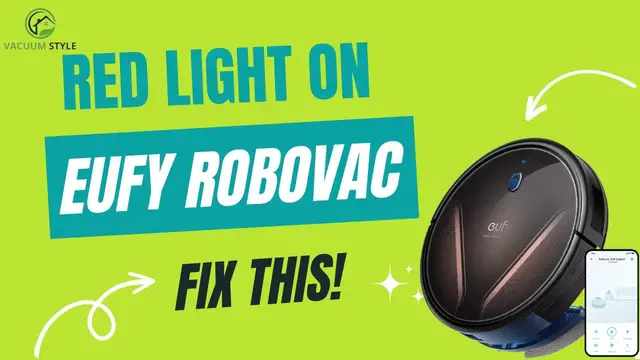 'Video thumbnail for Red Light on Eufy RoboVac [Fix]'
