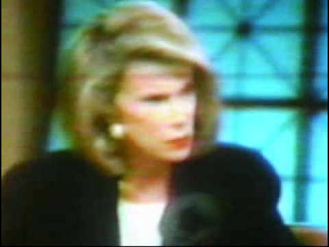 Video thumbnail for The Joan Rivers Show, Marilynn Hughes, 1992, Out of Body Travel, Out of Body Experiences