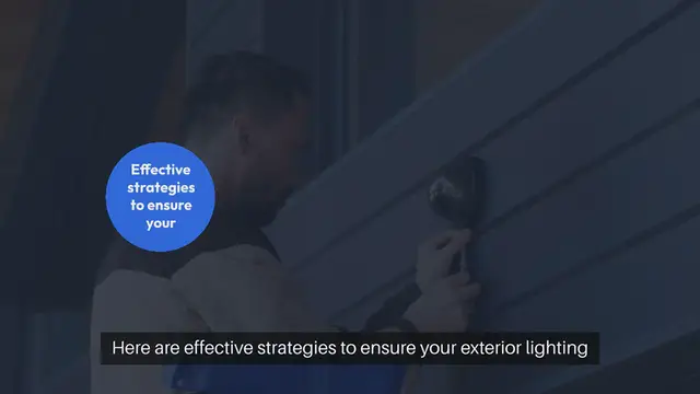 Video thumbnail for Securing Your Homes Exterior Lighting