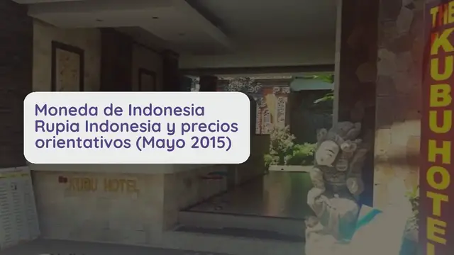 Video thumbnail for Rupia, moneda de Indonesia y Precios orientativos