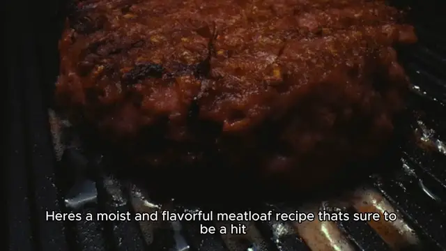 Video thumbnail for moist meatloaf recipe