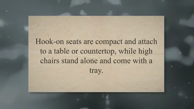 Video thumbnail for Hook-On Vs High Chair (A Complete Buying Guide For Parents)