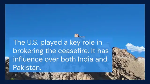 'Video thumbnail for Why Was Donald Trump First to Announce the India-Pakistan Ceasefire?'