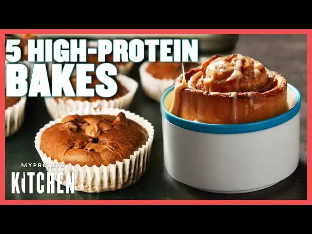 Video thumbnail for 5 Delicious High-Protein Baking Recipes | Quick & Easy | Myprotein