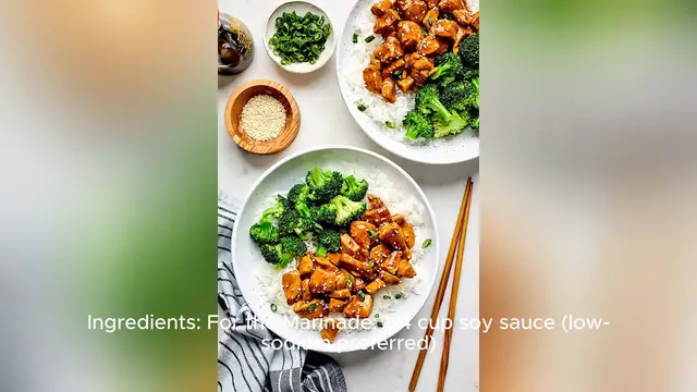 Video thumbnail for teriyaki chicken recipe