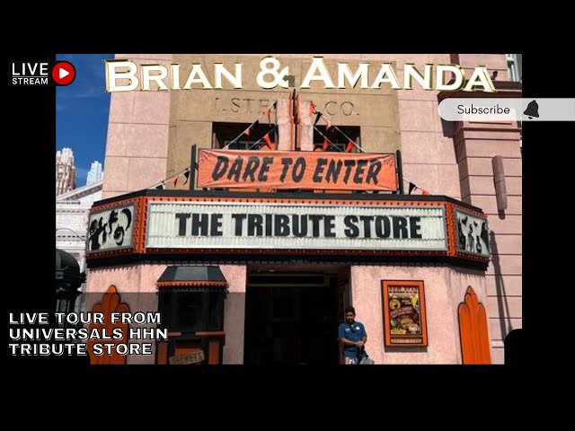 Video thumbnail for Live from Universal Studios HHN Tribute Store