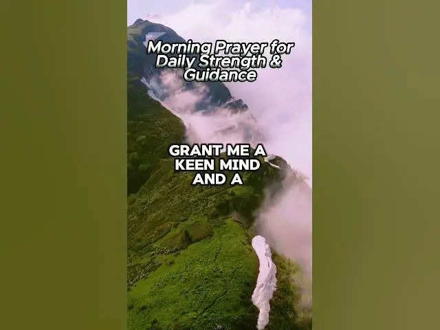 Video thumbnail for Fountain of Wisdom - Christian Morning Prayer #morningprayer  #christianmotivation  #jesuschrist