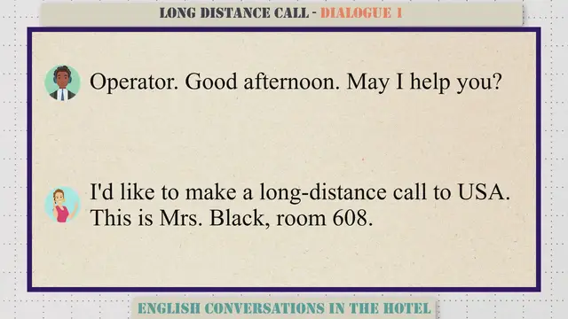 Video thumbnail for Long Distance Call