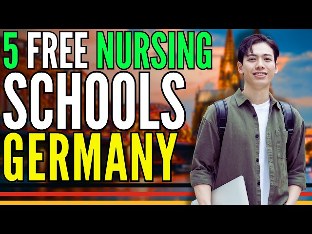 Video thumbnail for 5 Free Nursing Schools in Germany (2026) | Study in Germany