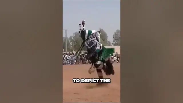 Video thumbnail for Unveiling the Beauty and Energy of African Zaouli Mask Dance #africa