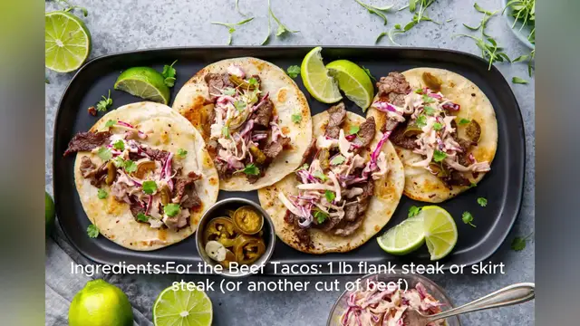 Video thumbnail for street tacos recipe