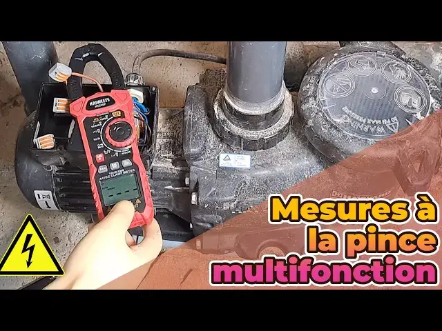 Video thumbnail for Comment mesurer un courant ou une tension avec la pince ampèremétrique multifonction Kaiweets HT208F