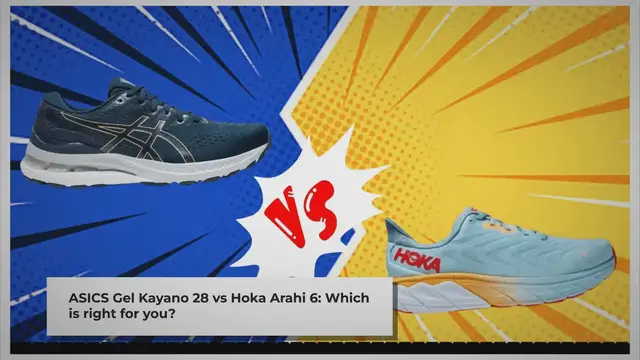 'Video thumbnail for ASICS Gel Kayano 28 vs Hoka Arahi 6: What Should I Buy?'