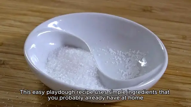 'Video thumbnail for playdough recipe without cream of tartar'