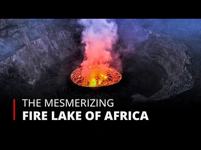 'Video thumbnail for Nyiragongo Volcano: Exploring the World's Largest Lava Lake in DR Congo | Fiery Wonders of Africa'