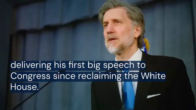 'Video thumbnail for Trump’s 2025 State of the Union Address: Record-Breaking Speech Shocks Congress'